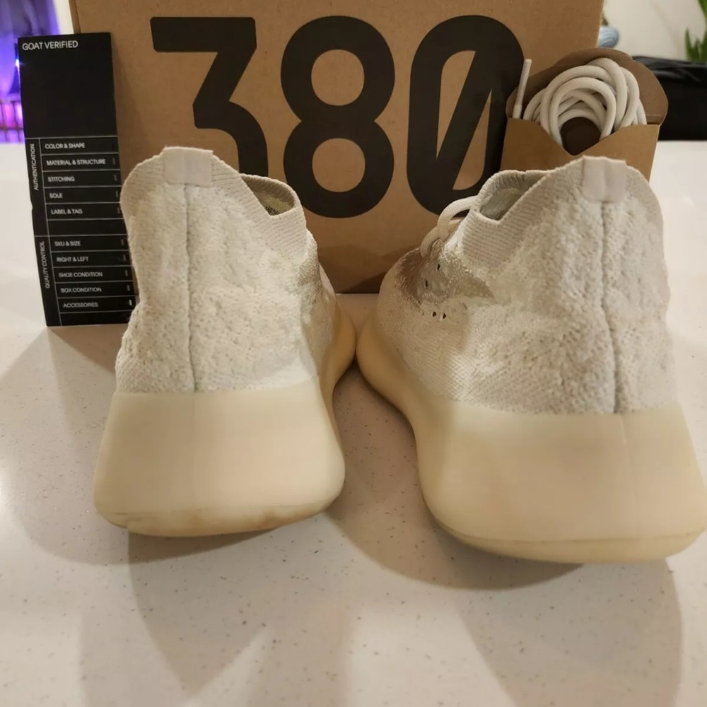 SOLD Yeezy boost 380 calcite good US 6 F 382/3 UK 5 1/2 AUTHENTIC sold on eBay - Picture 11 of 11